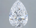 2.02ct Pear Lab Grown Diamond (Colour D, Clarity VVS2, GIA Certified)