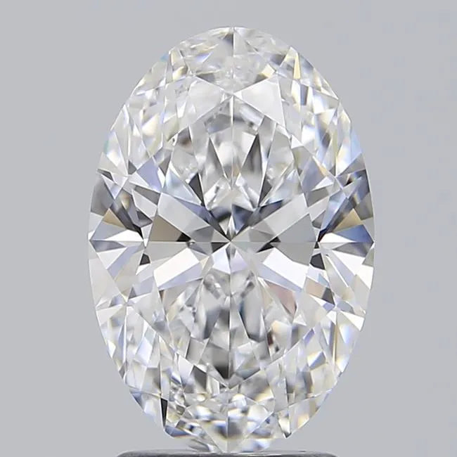 2.03ct Oval Lab Grown Diamond (Colour D, Clarity IF, IGI Certified)
