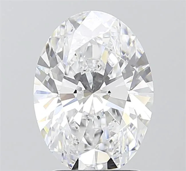 2.04ct Oval Lab Grown Diamond (Colour D, Clarity VVS1, IGI Certified)