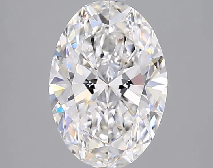 2.04ct Oval Lab Grown Diamond (Colour G, Clarity VVS2, IGI Certified)