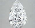 2.04ct Pear Lab Grown Diamond (Colour E, Clarity VVS1, IGI Certified)