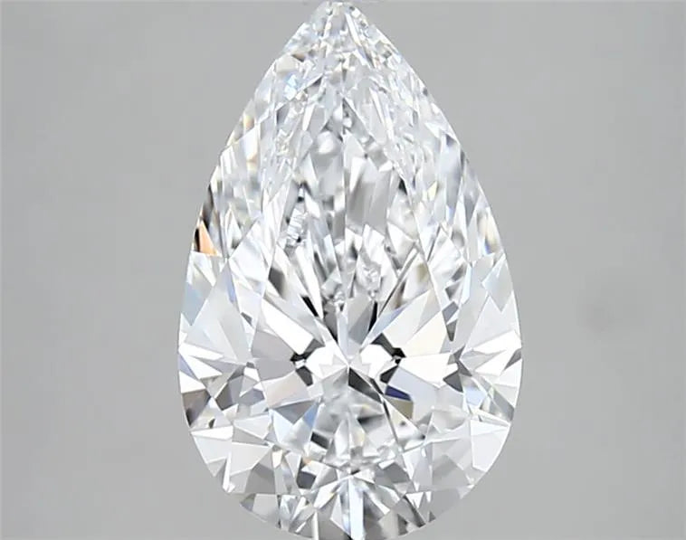 2.04ct Pear Lab Grown Diamond (Colour E, Clarity VVS1, IGI Certified)