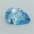 2.04ct Pear Lab Grown Diamond (Colour Fancy Vivid Blue, Clarity VS1, IGI Certified)