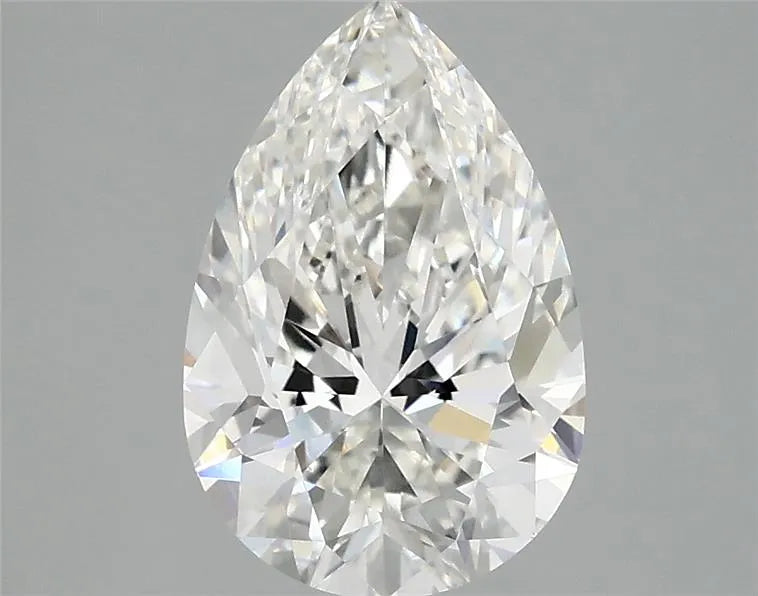 2.04ct Pear Lab Grown Diamond (Colour G, Clarity VVS2, IGI Certified)