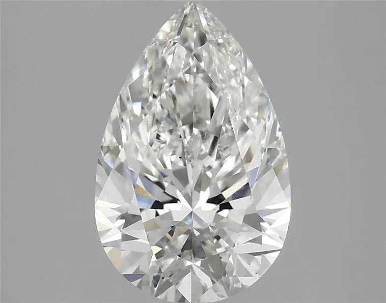 2.05ct Pear Lab Grown Diamond (Colour F, Clarity VS2, IGI Certified)