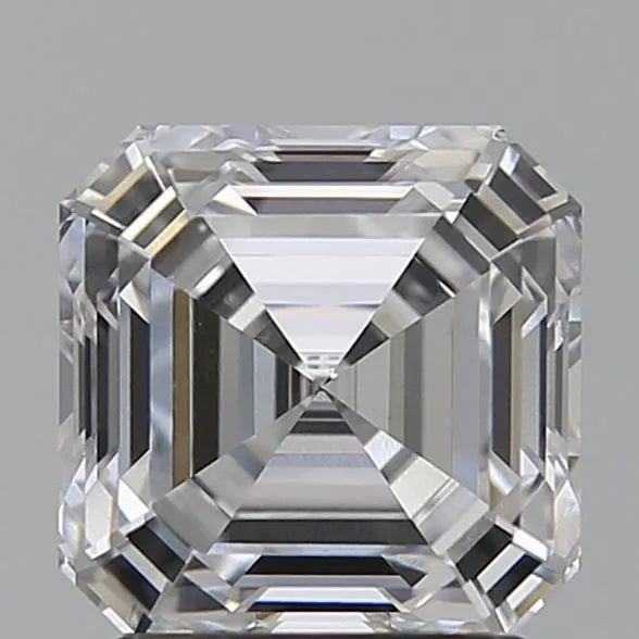 2.05ct Square emerald Lab Grown Diamond (Colour E, Clarity VVS1, IGI Certified)