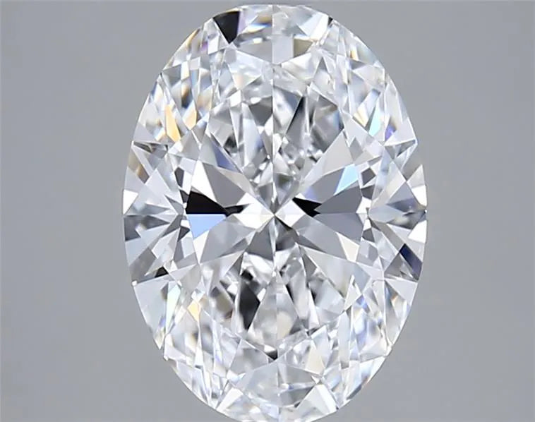2.06ct Oval Lab Grown Diamond (Colour D, Clarity VVS2, IGI Certified)