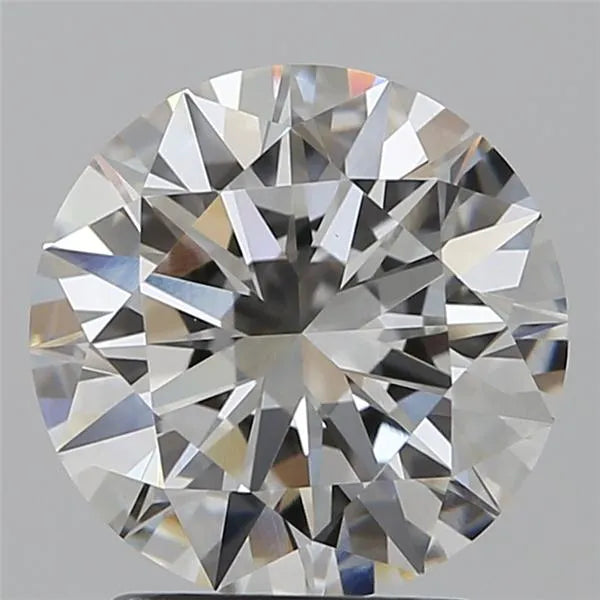 2.06ct Round Lab Grown Diamond (Colour E, Clarity VVS2, Cut ID, IGI Certified)