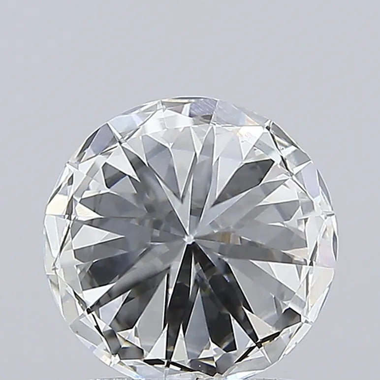 2.06ct Round Lab Grown Diamond (Colour F, Clarity VVS1, Cut ID, IGI Certified)