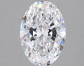2.09ct Oval Lab Grown Diamond (Colour D, Clarity VVS1, IGI Certified)