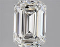 2.10ct Emerald Lab Grown Diamond (Colour G, Clarity VVS2, IGI Certified)