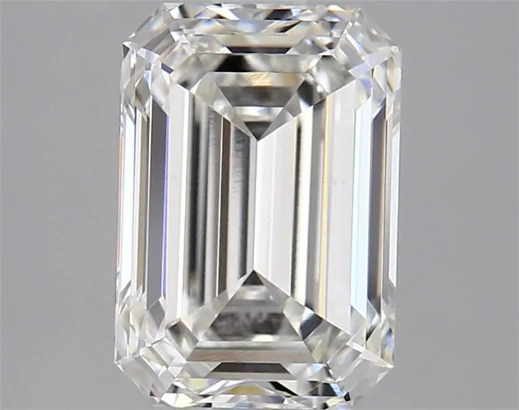 2.10ct Emerald Lab Grown Diamond (Colour G, Clarity VVS2, IGI Certified)