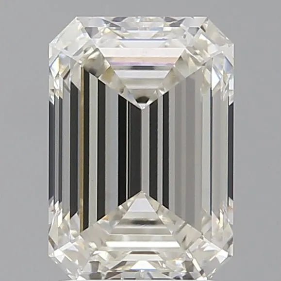 2.10ct Emerald Lab Grown Diamond (Colour H, Clarity VVS2, Cut EX, IGI Certified)