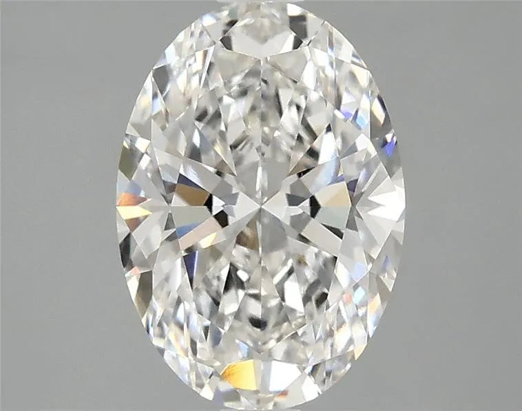 2.10ct Oval Lab Grown Diamond (Colour G, Clarity VVS2, IGI Certified)