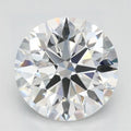 2.10ct Round Lab Grown Diamond (Colour D, Clarity IF, Cut ID, IGI Certified)