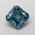 2.10ct Square radiant Lab Grown Diamond (Colour Fancy Vivid Blue, Clarity SI1, IGI Certified)