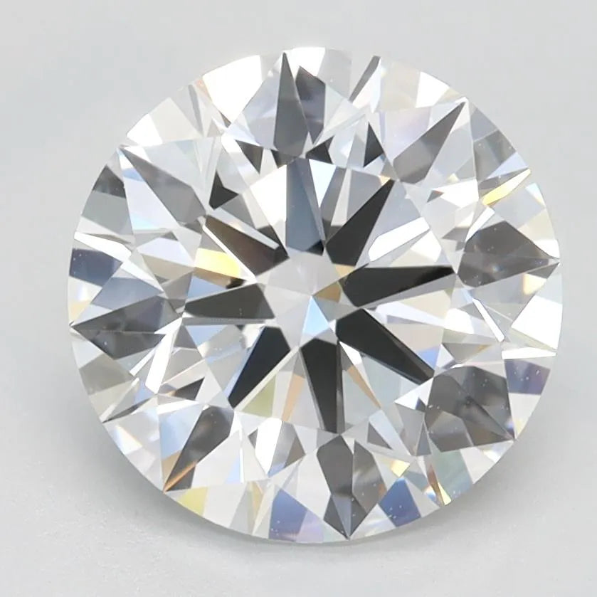 2.12ct Round Lab Grown Diamond (Colour D, Clarity IF, Cut ID, IGI Certified)