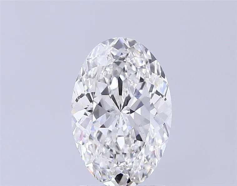 2.16ct Oval Lab Grown Diamond (Colour G, Clarity VS1, IGI Certified)
