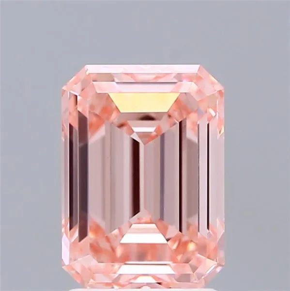 2.20ct Emerald Lab Grown Diamond (Colour Fancy Intense Pink, Clarity VVS2, IGI Certified)