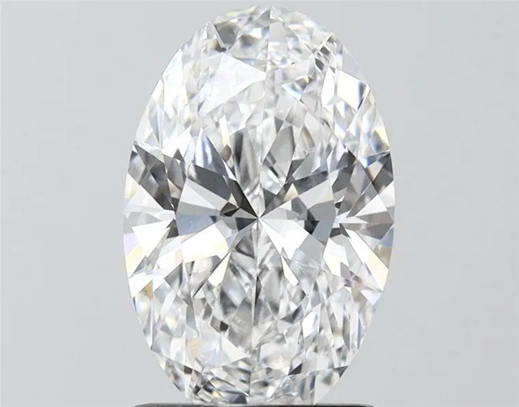 2.25ct Oval Lab Grown Diamond (Colour D, Clarity VS1, IGI Certified)