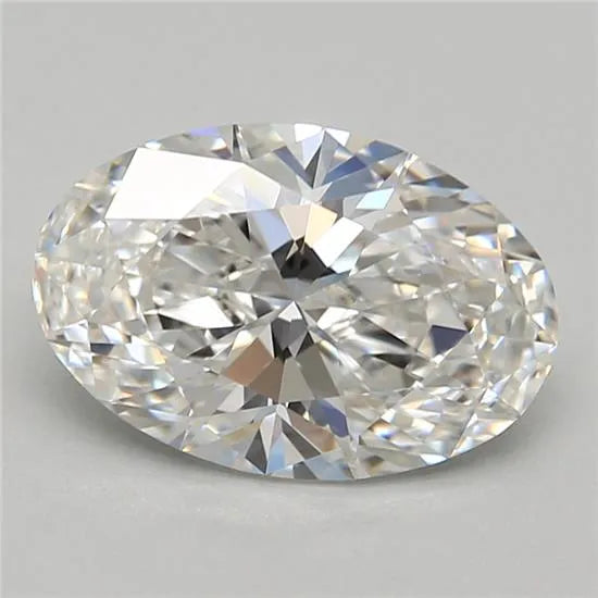 2.26ct Oval Lab Grown Diamond (Colour F, Clarity IF, GIA Certified)