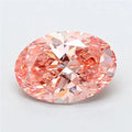 2.31ct Oval Lab Grown Diamond (Colour Fancy Vivid Pink, Clarity VS1, IGI Certified)