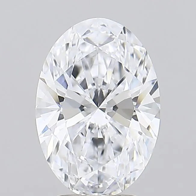 2.37ct Oval Lab Grown Diamond (Colour E, Clarity IF, IGI Certified)