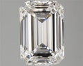 2.42ct Emerald Lab Grown Diamond (Colour H, Clarity VVS2, IGI Certified)