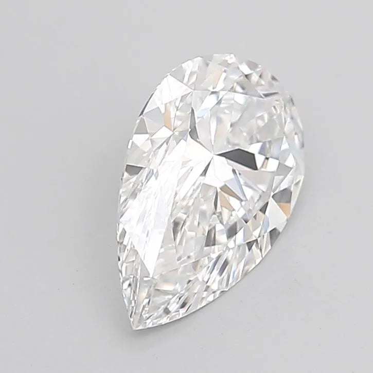 2.43ct Pear Lab Grown Diamond (Colour D, Clarity IF, Cut EX, IGI Certified)