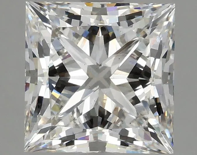 2.44ct Princess Lab Grown Diamond (Colour G, Clarity VS2, IGI Certified)