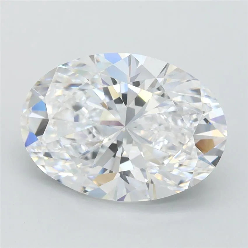 2.46ct Oval Lab Grown Diamond (Colour D, Clarity IF, IGI Certified)