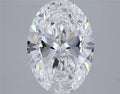 2.47ct Oval Lab Grown Diamond (Colour F, Clarity VVS2, IGI Certified)