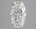 2.50ct Oval Lab Grown Diamond (Colour D, Clarity VS1, IGI Certified)