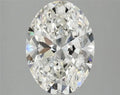 2.50ct Oval Lab Grown Diamond (Colour G, Clarity VVS2, IGI Certified)