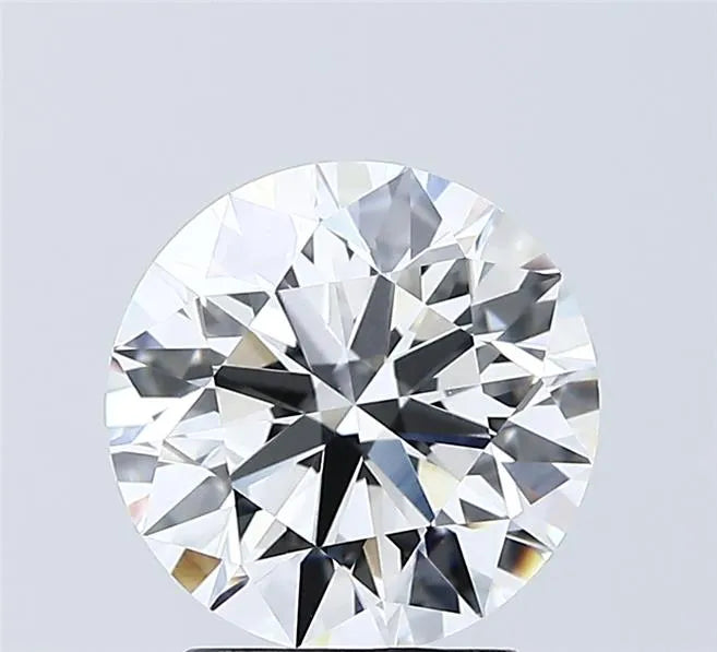 2.50ct Round Lab Grown Diamond (Colour D, Clarity VVS2, Cut ID, IGI Certified)