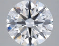 2.50ct Round Lab Grown Diamond (Colour D, Clarity VVS2, Cut ID, IGI Certified)