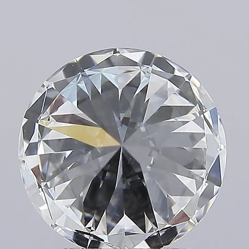 2.50ct Round Lab Grown Diamond (Colour E, Clarity VVS2, Cut EX, IGI Certified)