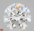 2.50ct Round Lab Grown Diamond (Colour F, Clarity VVS2, Cut EX, IGI Certified)