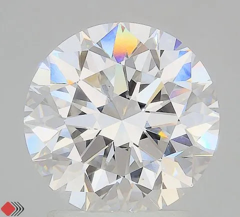 2.50ct Round Lab Grown Diamond (Colour F, Clarity VVS2, Cut EX, IGI Certified)