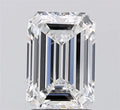 2.51ct Emerald Lab Grown Diamond (Colour E, Clarity VVS2, IGI Certified)