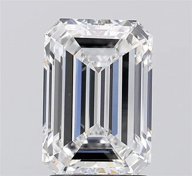 2.51ct Emerald Lab Grown Diamond (Colour E, Clarity VVS2, IGI Certified)