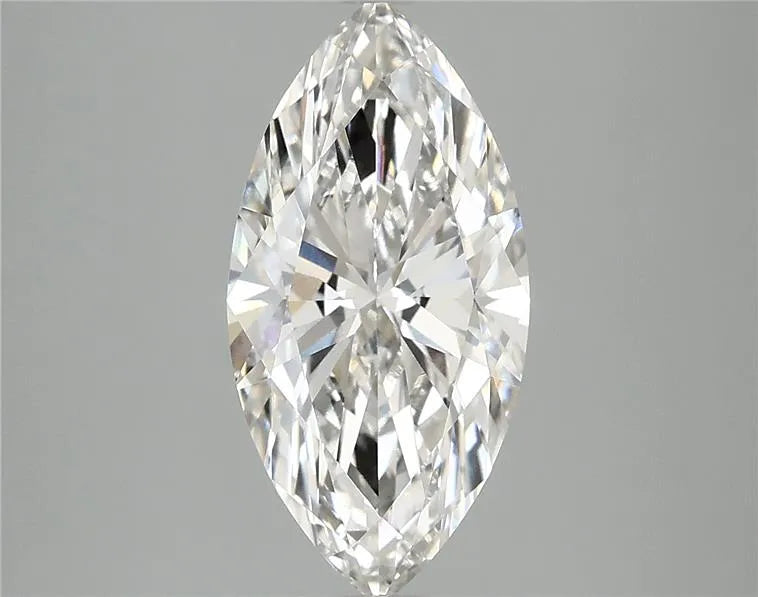 2.51ct Marquise Lab Grown Diamond (Colour F, Clarity VVS2, IGI Certified)