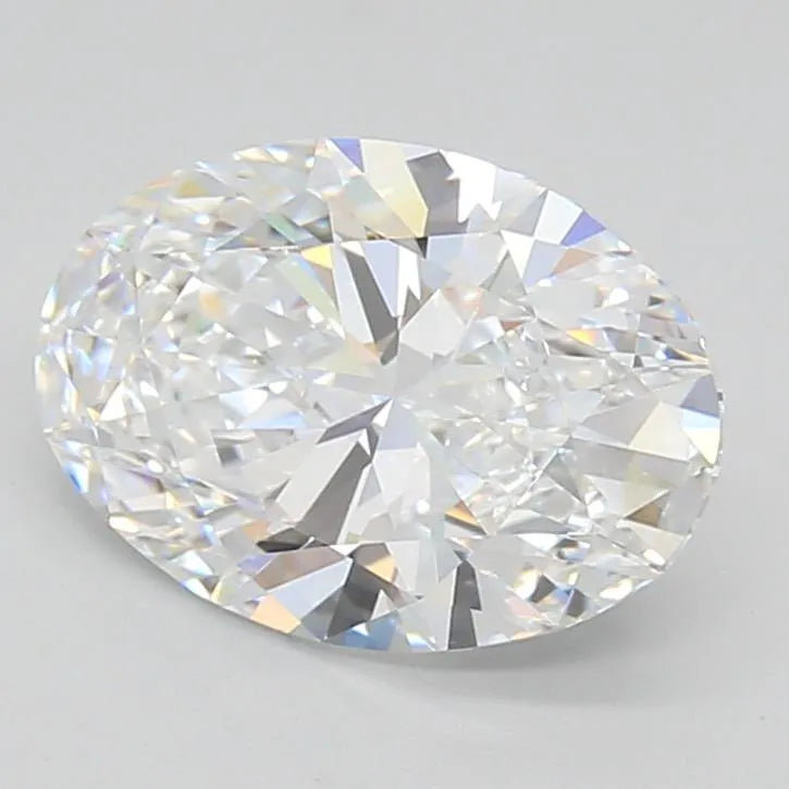 2.51ct Oval Lab Grown Diamond (Colour D, Clarity VVS1, IGI Certified)