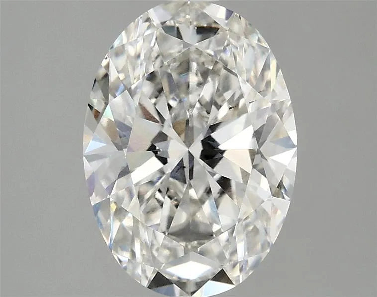 2.51ct Oval Lab Grown Diamond (Colour G, Clarity VS2, IGI Certified)