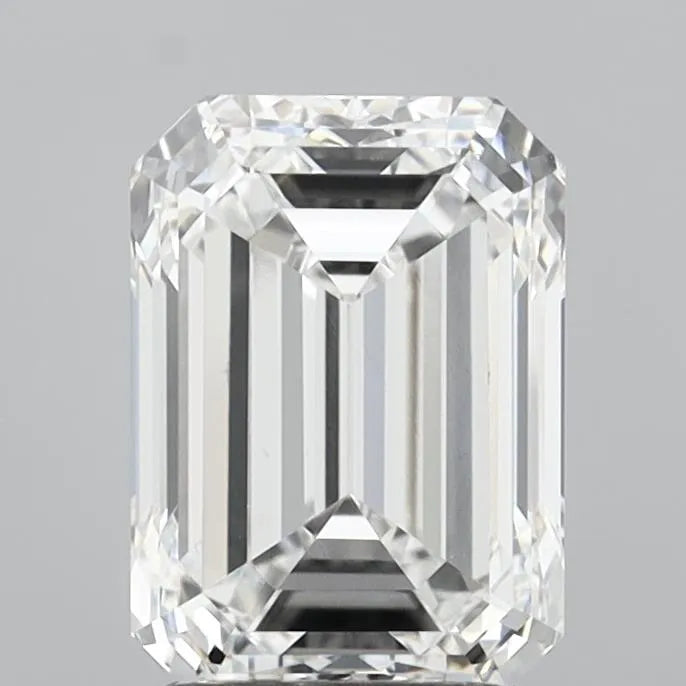 2.52ct Emerald Lab Grown Diamond (Colour E, Clarity VVS1, IGI Certified)