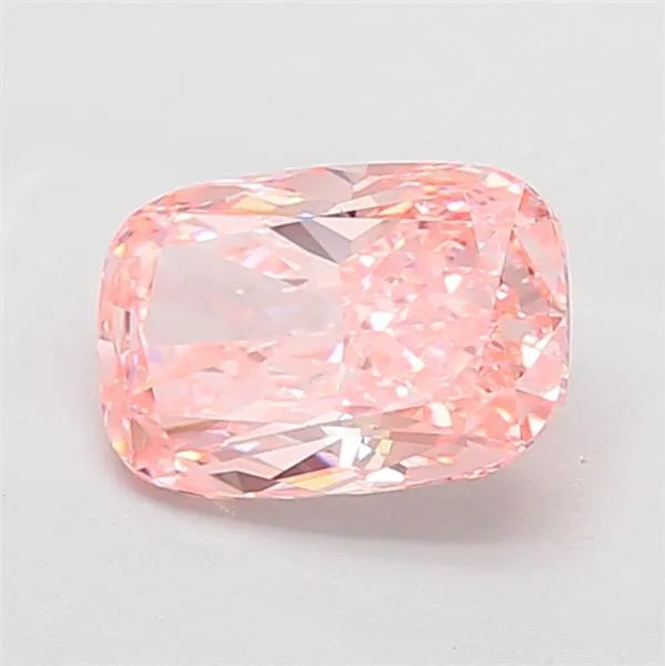 2.53ct Cushion modified Lab Grown Diamond (Colour Fancy Vivid Pink, Clarity VVS2, IGI Certified)