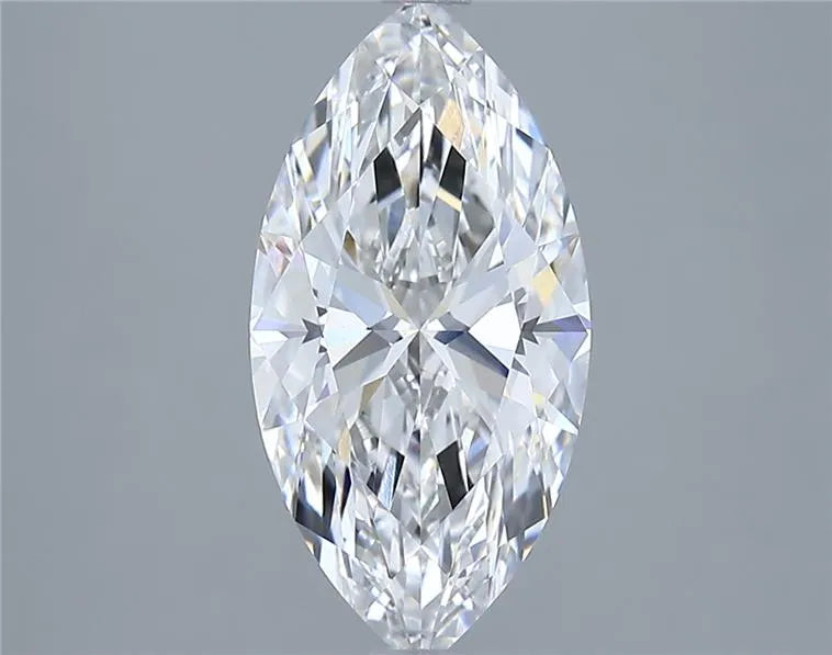 2.53ct Marquise Lab Grown Diamond (Colour D, Clarity VVS2, IGI Certified)