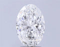 2.53ct Oval Lab Grown Diamond (Colour E, Clarity VS2, IGI Certified)
