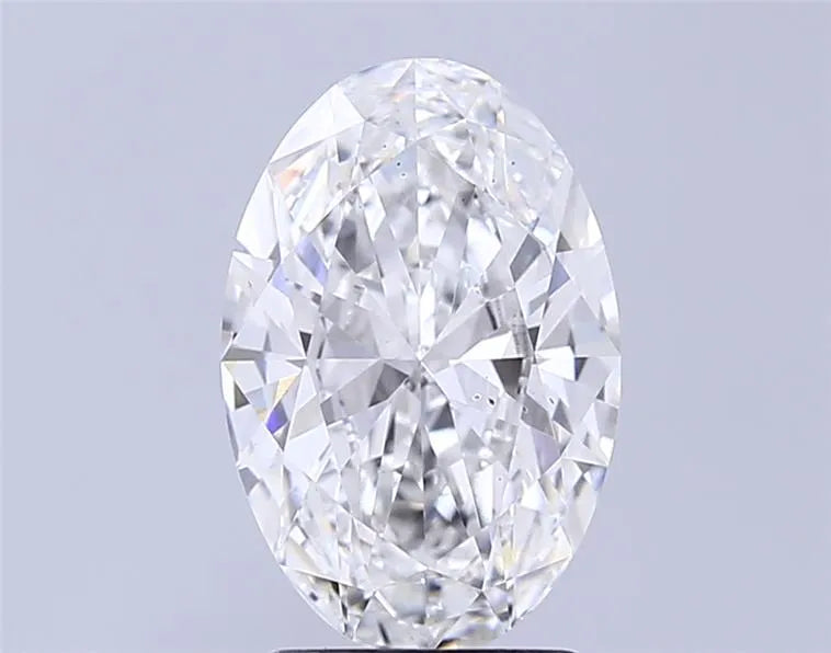 2.53ct Oval Lab Grown Diamond (Colour E, Clarity VS2, IGI Certified)