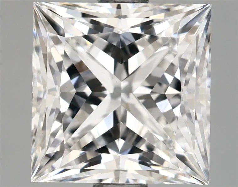2.53ct Princess Lab Grown Diamond (Colour E, Clarity VVS2, IGI Certified)